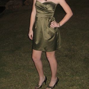 Green formal dress